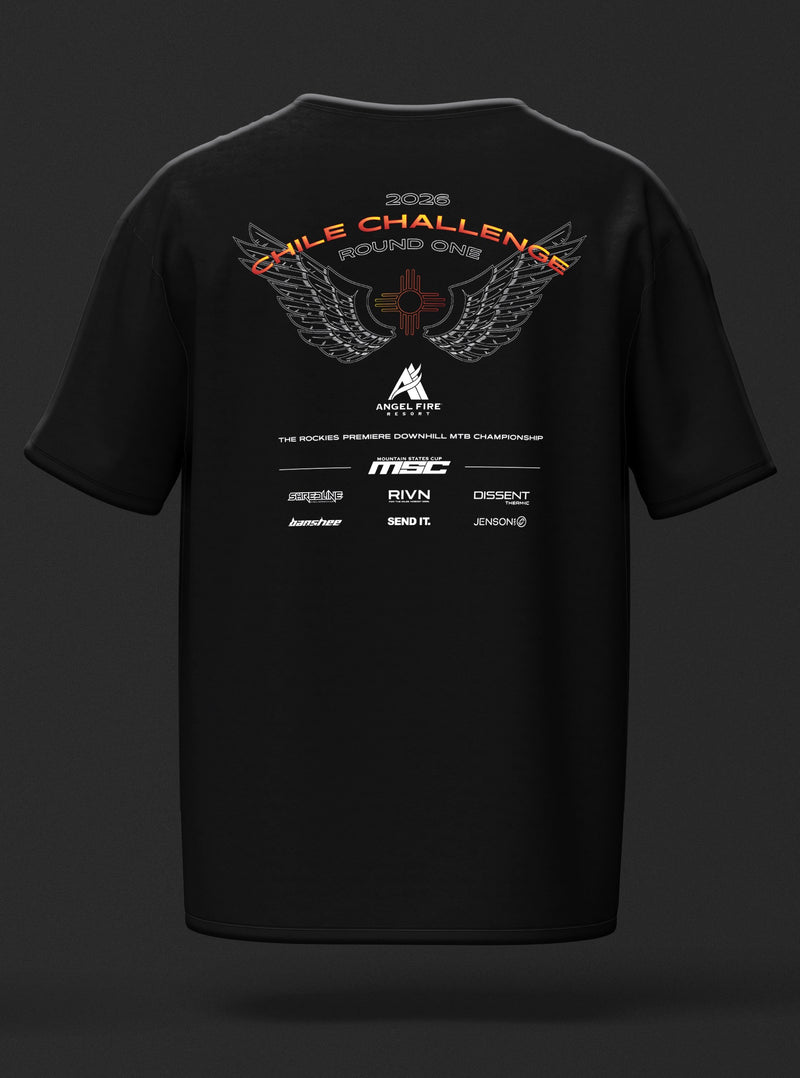 Angel Fire Tee | Chile Challenge