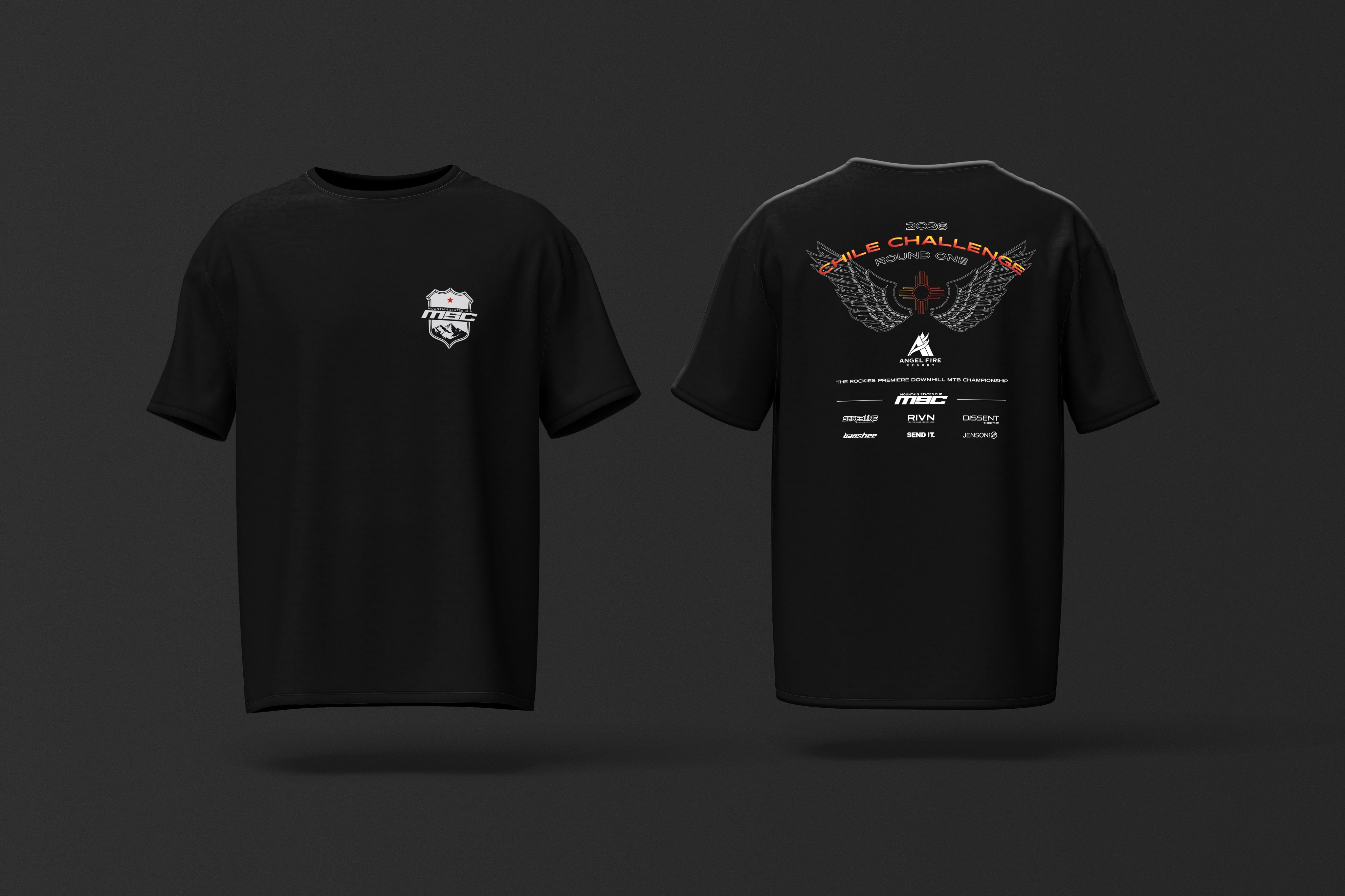 Angel Fire Tee | Chile Challenge